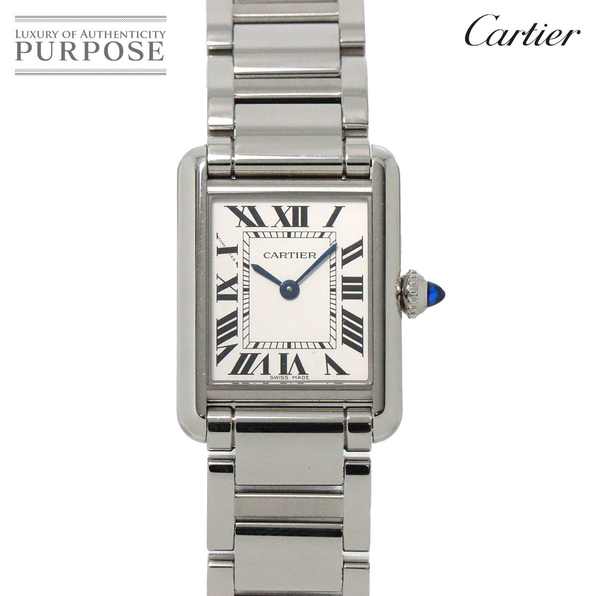 新品同様 】 Cartier / 思いやっ カルティエ レディース腕時計 元箱入