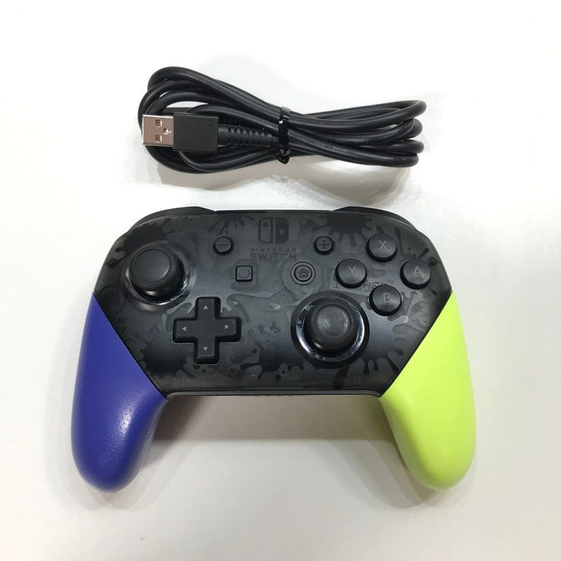 Nintendo Switch Proコントローラー スプラトゥーン3 中古 Nintendo Switch Pro Controller Splatoon 3 Edition Brand New