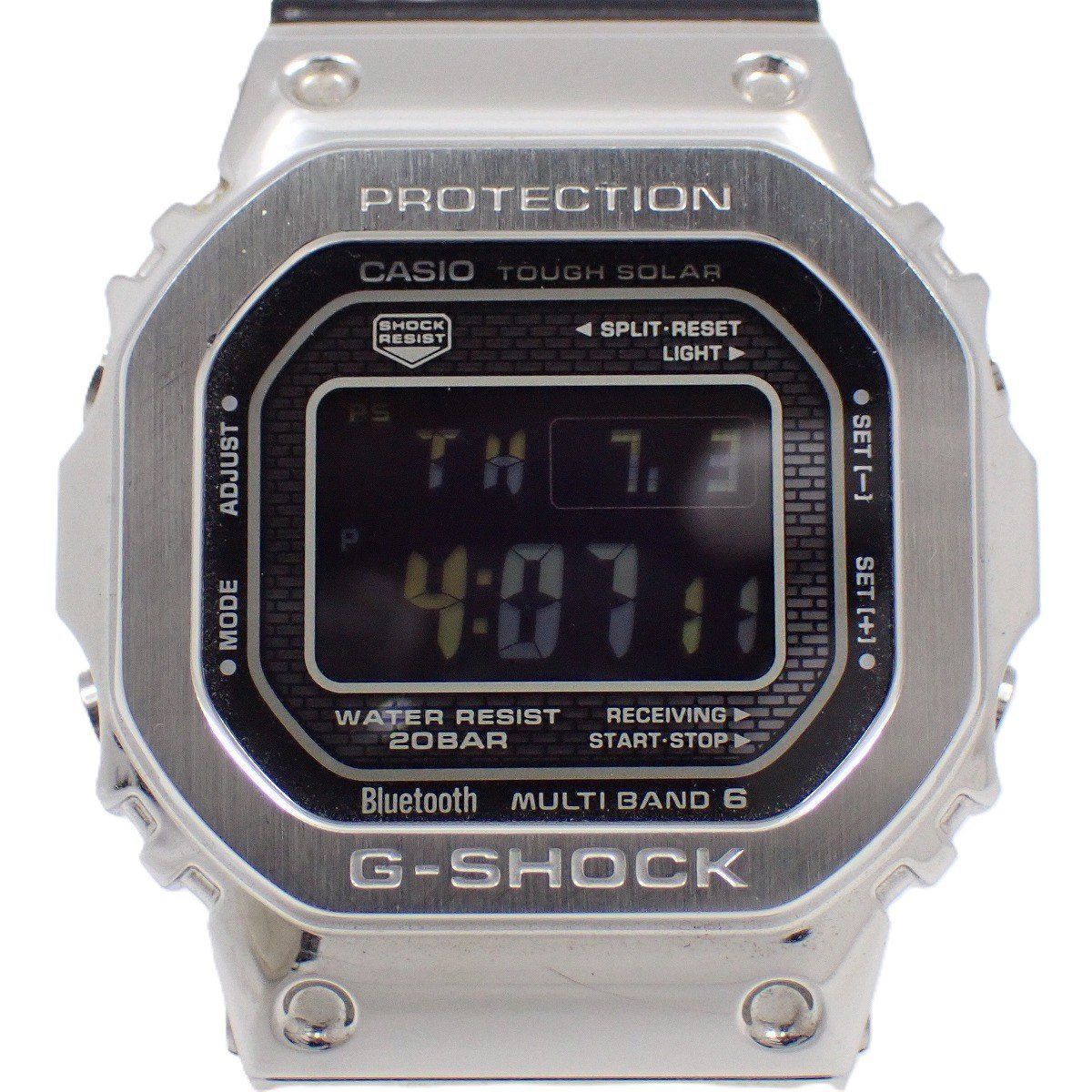 カシオ G-SHOCK フルメタルケース Bluetooth搭載 ソーラー電波 カシオ G-SHOCK フルメタルケース Bluetooth搭載 ソーラー電波