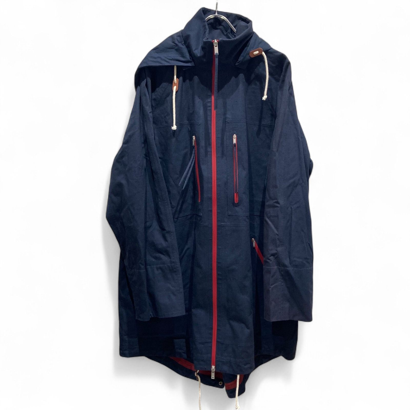 JIL SANDER ジルサンダー JPPU430109WU24390021 22SS フーデットコート レディース ネイビー 32