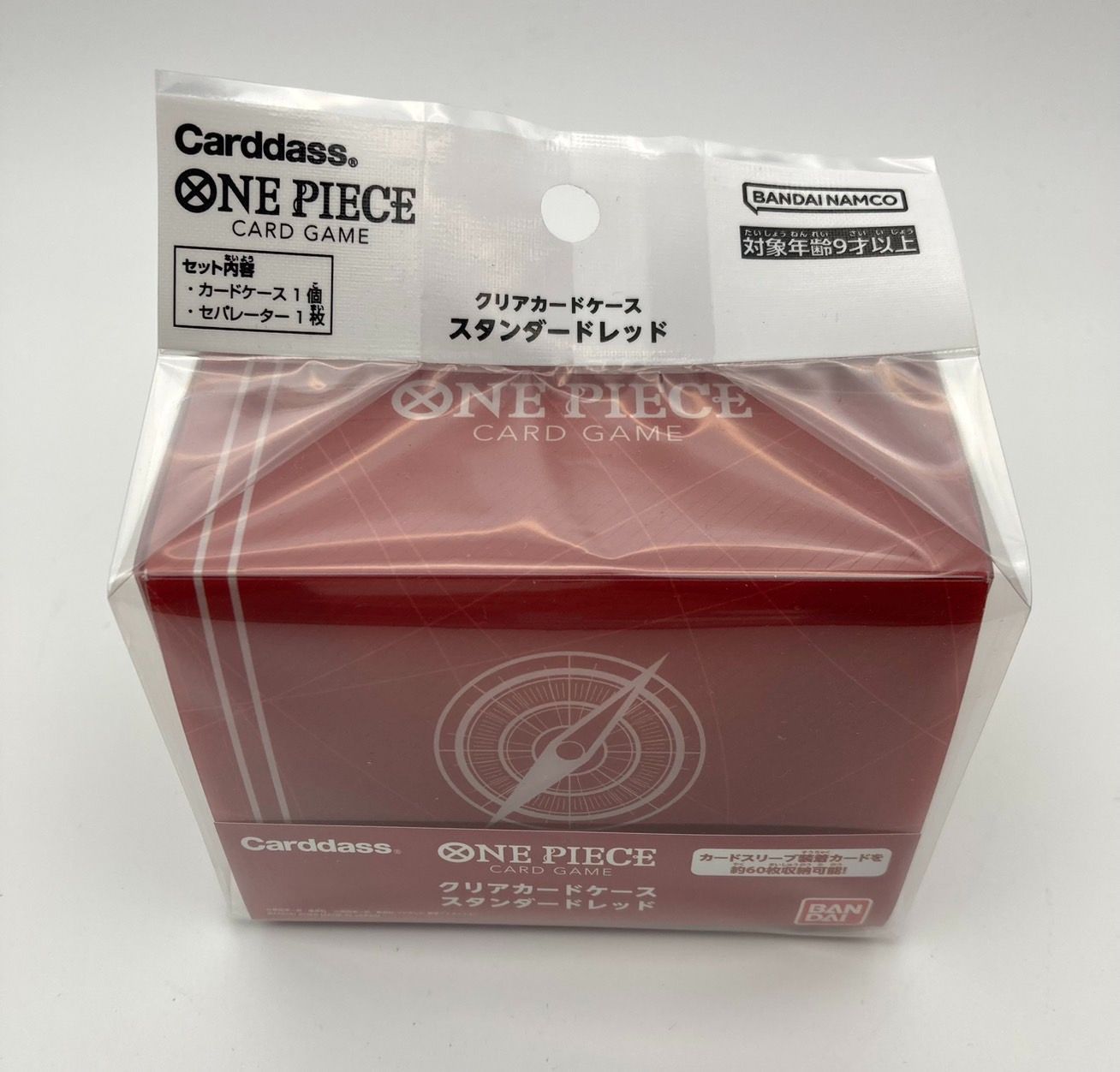 ワンピースカードゲーム　クリアケース　スタンダードレッド Amazon | バンダイ (BANDAI) ONE PIECEカードゲーム クリアカード