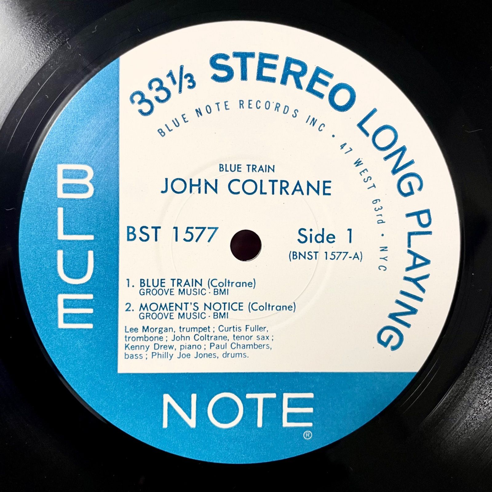 LP 】John Coltrane – Blue Train ジョン・コルトレーン / ブルー 
