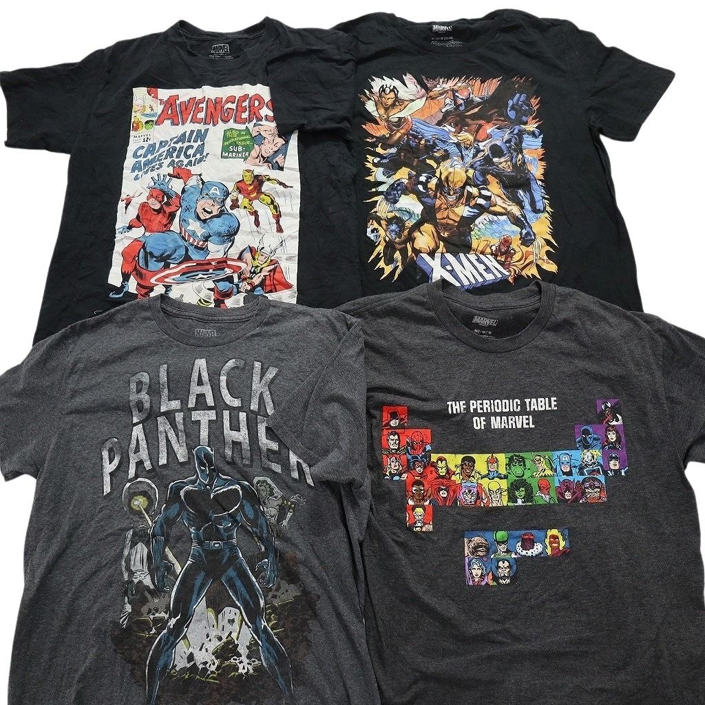 マーベル　DC まとめうり 古着卸 まとめ売り マーベル DCコミック 半袖Tシャツ 16枚セット