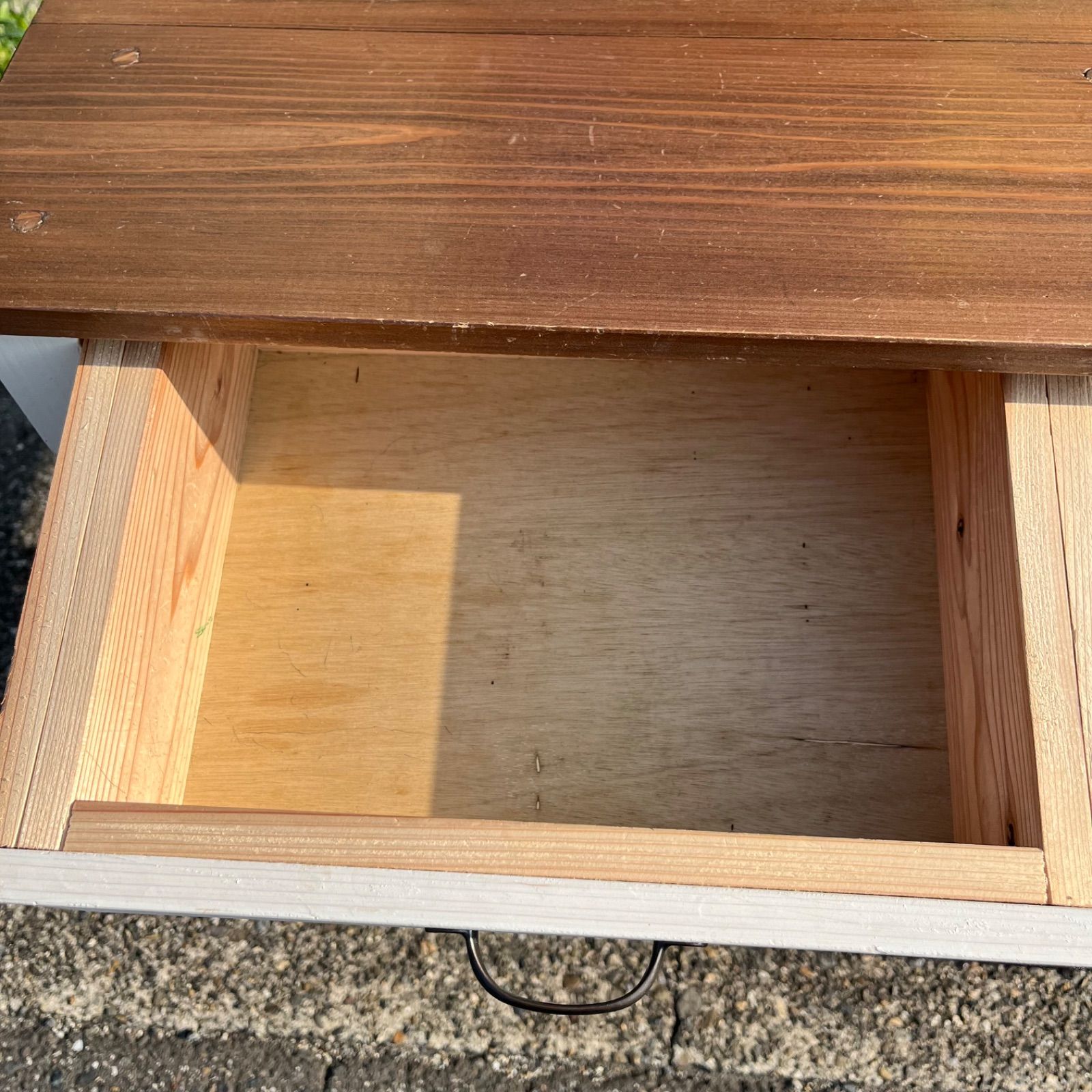 【お取り寄せ】 ?国産|熊野紀州材 コンソールシェルフ 飾り棚 収納棚 引き出し付き キッチン台 キッチン棚 キッチンカウンター キッチンボード 収納棚 食器棚 キッチンカウンター 木製 ウッド 家具 キッチン収納 収納棚 白 ホワイト 茶色 ブラウン