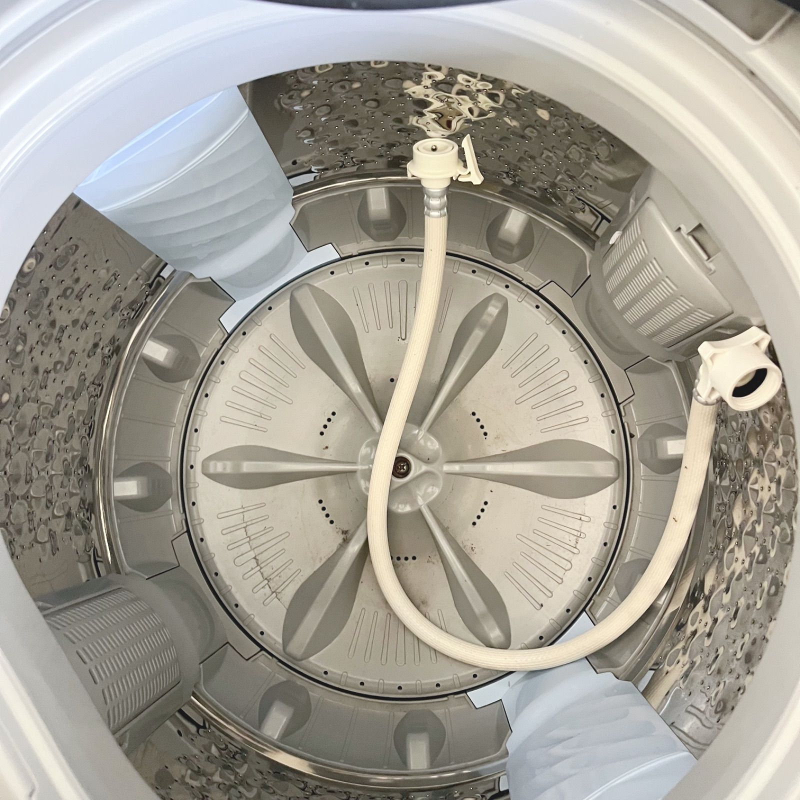 175取付無料！アイリスオーヤマ ガラストップおしゃれインテリア8kg洗濯機 175取付無料！アイリスオーヤマ ガラストップおしゃれインテリア8kg