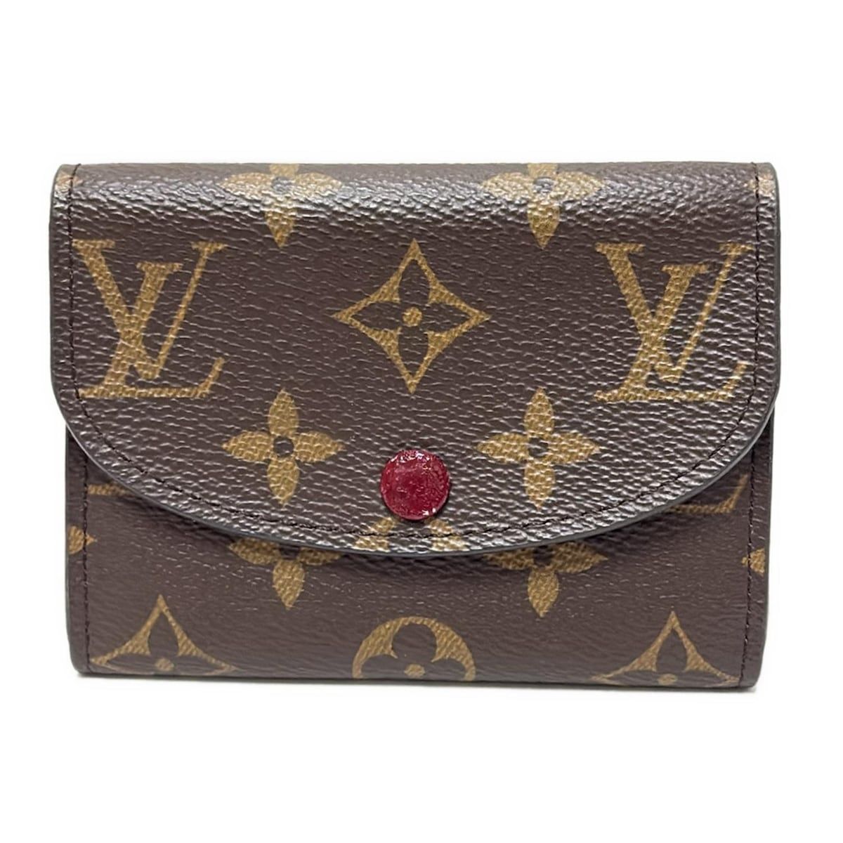 LOUIS VUITTON ルイヴィトン コインケース モノグラム ポルトモネ ロザリ M41939 フーシャ