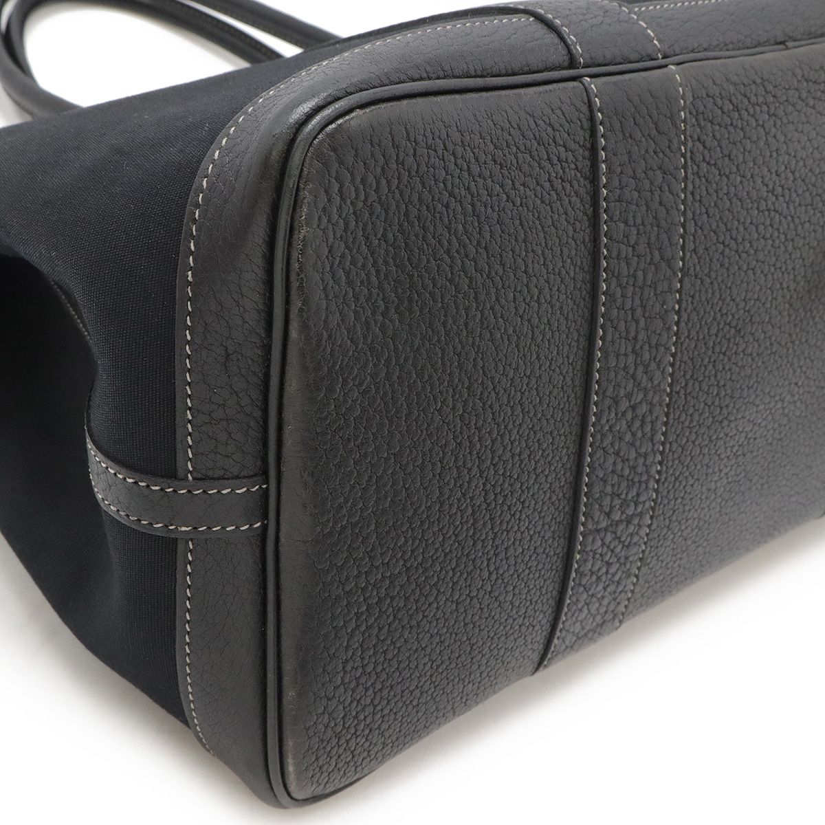 HERMES エルメス ガーデンファイル シルバー金具 トートバッグ