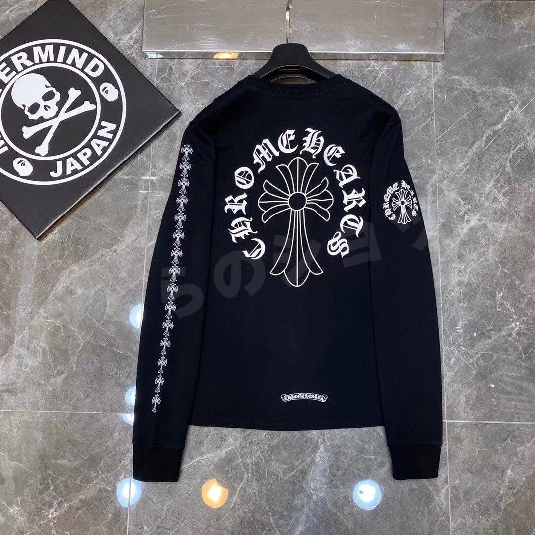 Chrome Hearts | クロムハーツ 長袖 Ｔシャツ カットソー パーカー ブラック ホワイト 黒 白