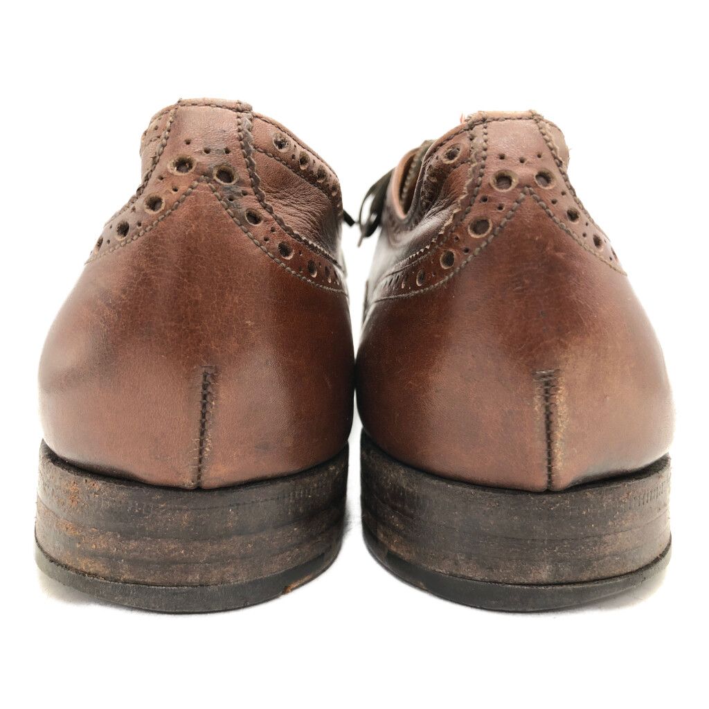 CHURCH'S チャーチ セミブローグ レザーシューズ 旧チャーチ 3都市 ブラック (メンズ 10.5) 中古 古着 KA1101 CHURCH'S チャーチ セミブローグ レザーシューズ 旧チャーチ 3都市