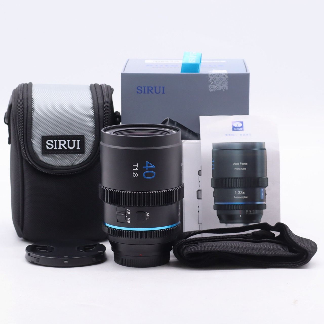 SIRUI 40mm T1.8 1.33X アナモルフィックレンズ S35 オートフォーカス
