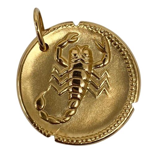 【Van Cleef & Arpels】ゾディアック メダル スコルピィ 蠍座 ゾディアック メダル スコルピィ (蠍座) 18K イエローゴールド