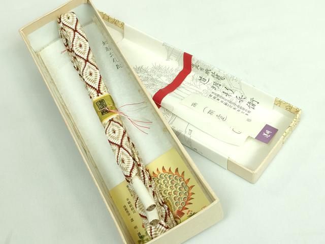 平和屋本店□極上 有職組紐道明 帯締め 唐組 桐壺 金糸 宮内庁御用