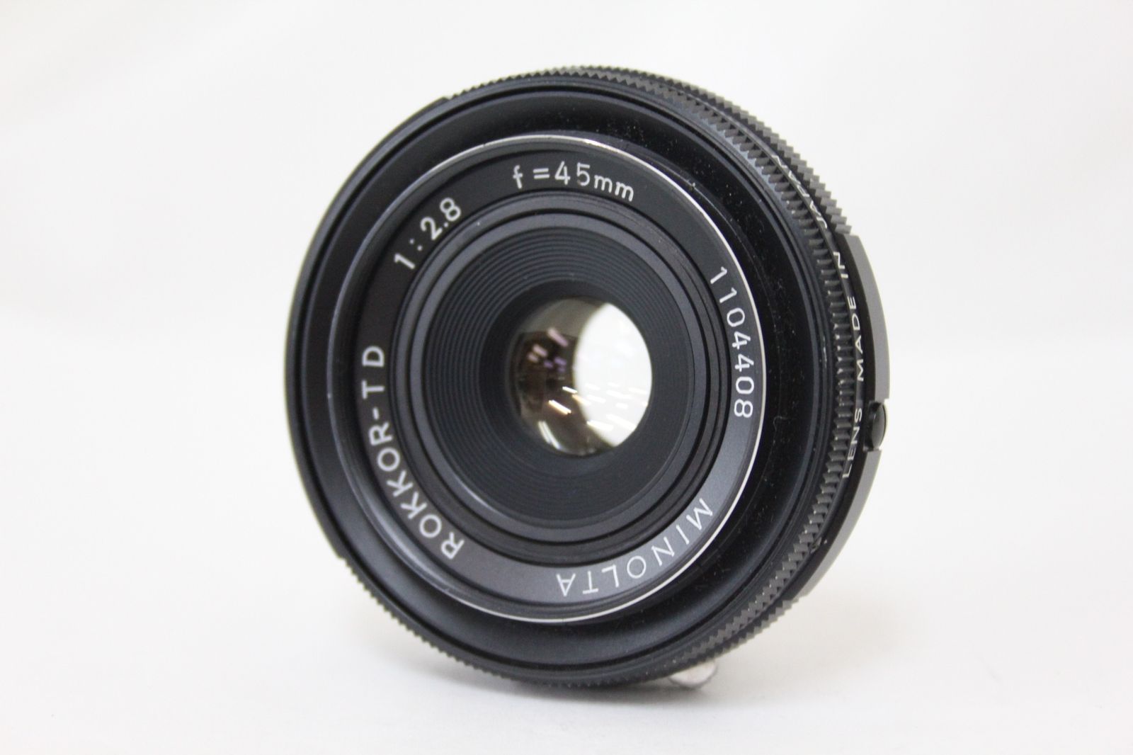 Minolta-TD 45mm F2.8 ミノルタ 単焦点レンズ Minolta-TD 45mm F2.8 ミノルタ 単焦点レンズ