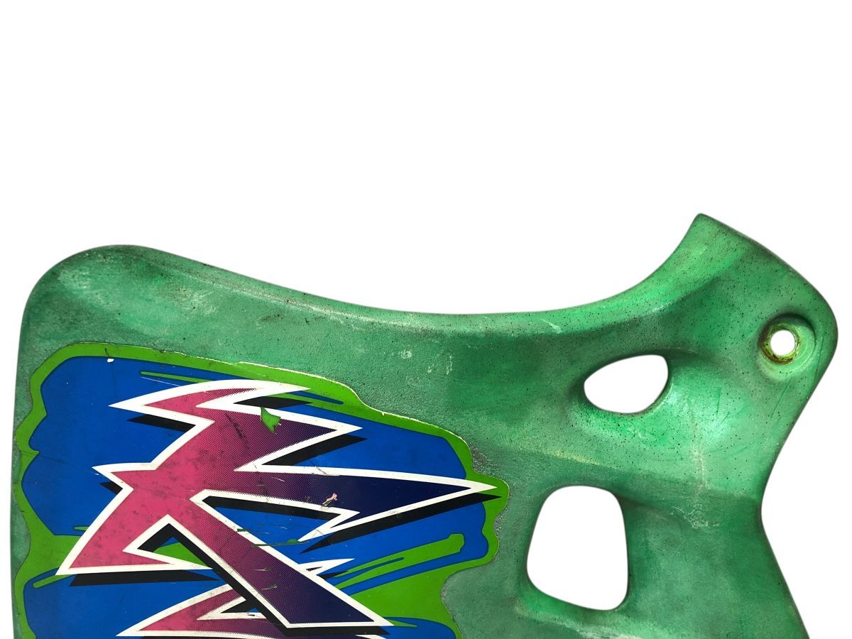 Kawasaki KDX125SR DX125A 純正 シュラウド 左 割れ無し 2778-M6712