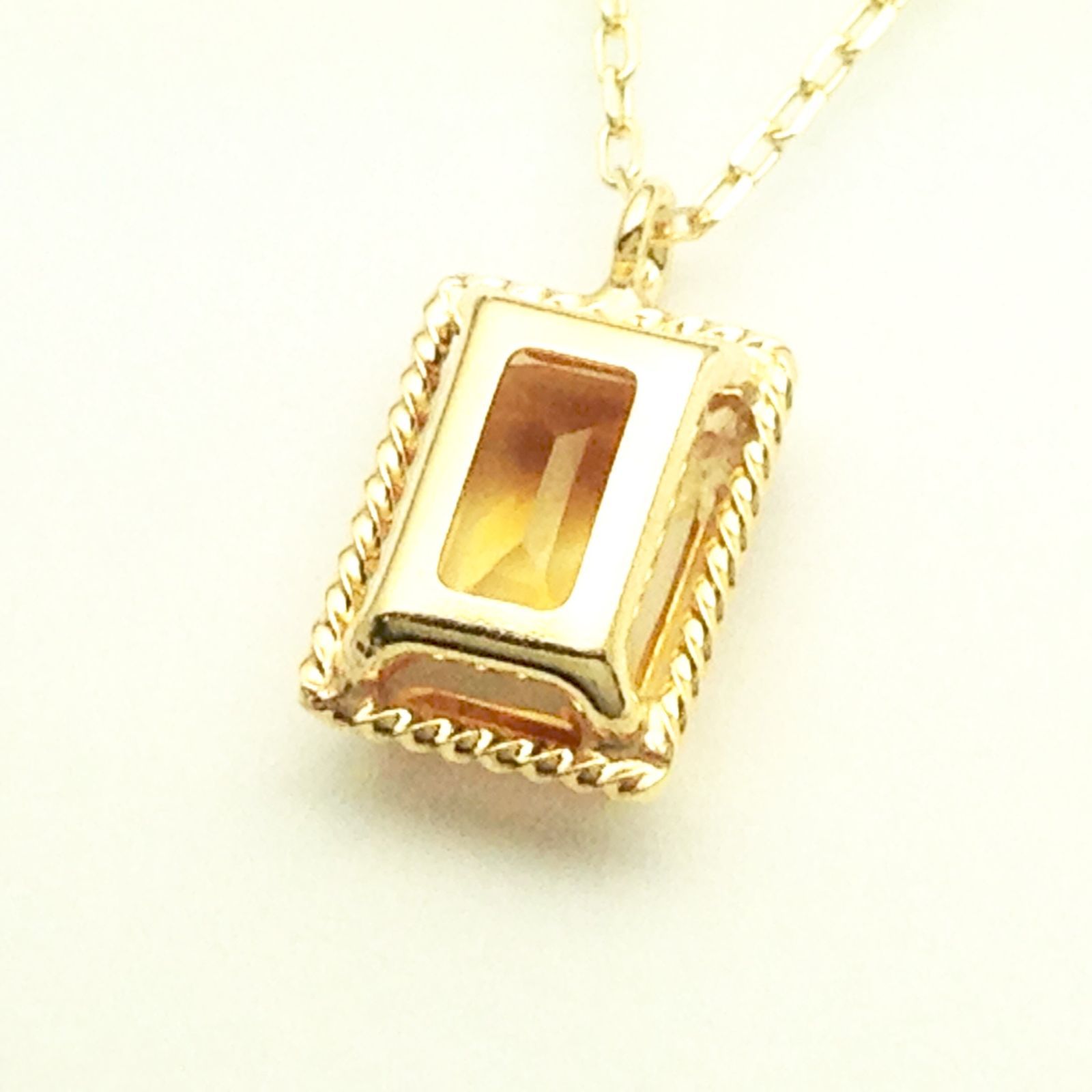 人気商品 K10イエローゴールド シトリン バケットプチネックレス Candy bc-nuhm-ygci キャンディ STEELWINDOWSANDDOORS_COM