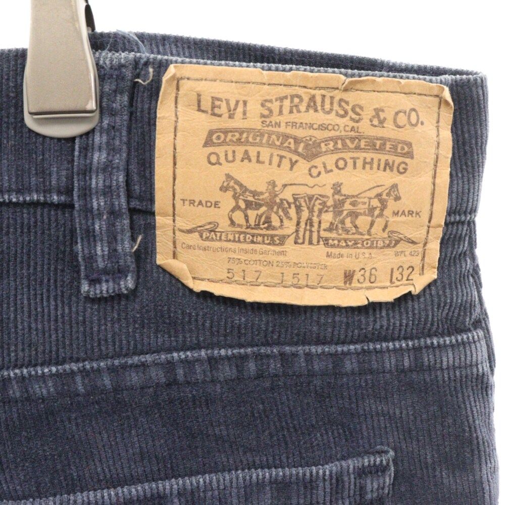 Levi's (リーバイス) 80s VINTAGE 517 ボタン裏539 TALONジップ