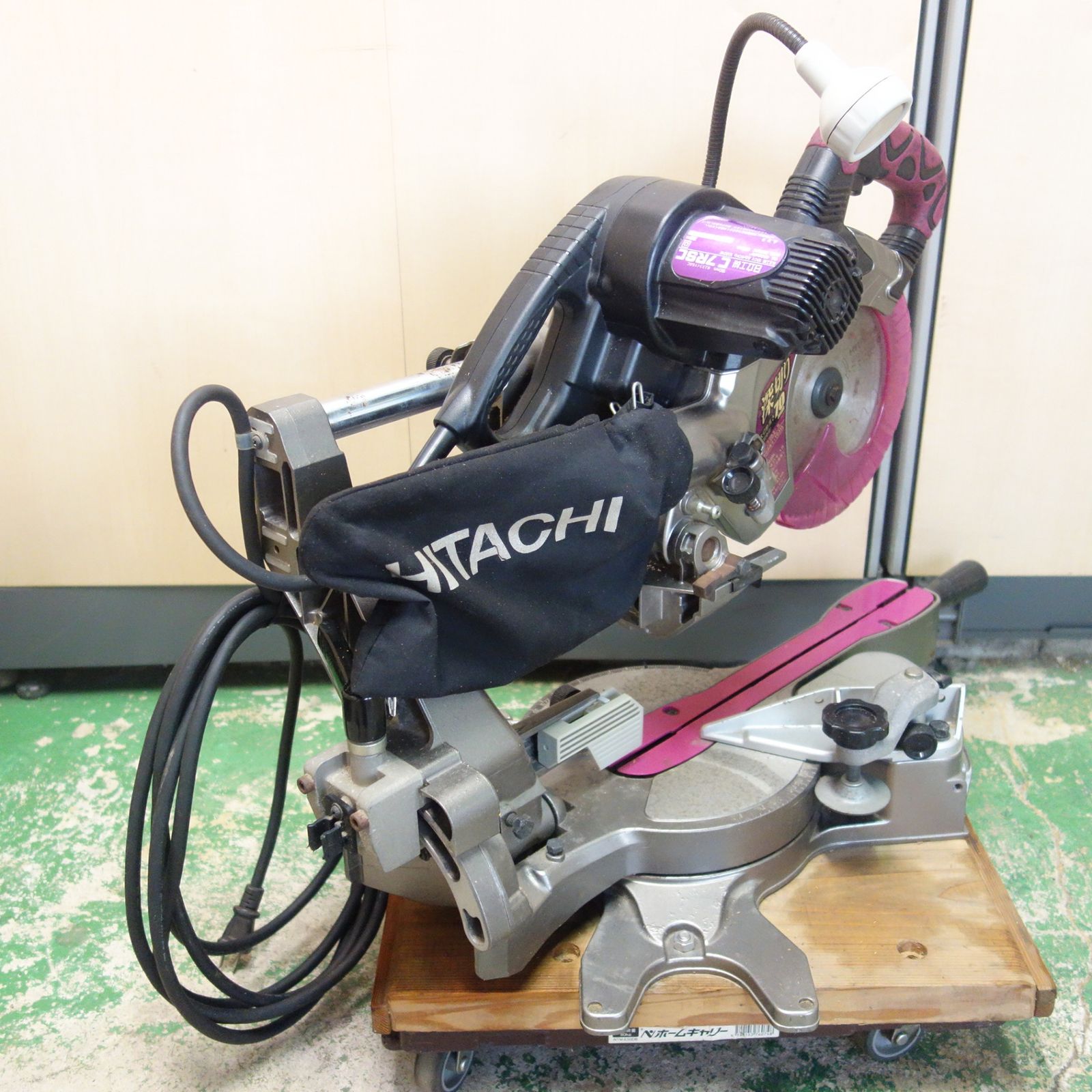 送料無料] ☆日立工機 HITACHI 190mm 卓上 スライド 丸のこ C7RSC 丸鋸 