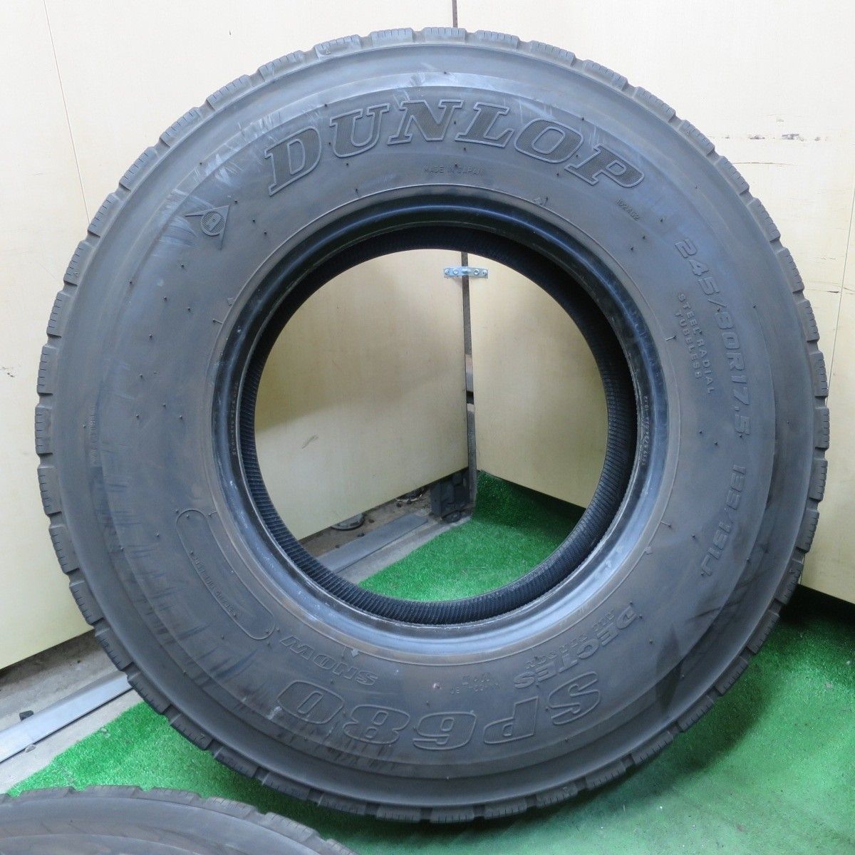 バリ溝 21年 9分 6本 トラック タイヤ 245 80R17.5 133 131J ダンロップ デクテス SP680 ミックス オールシーズン DECTES 17.5インチ 5041607イノタ FFCRYSTALESIA_COM