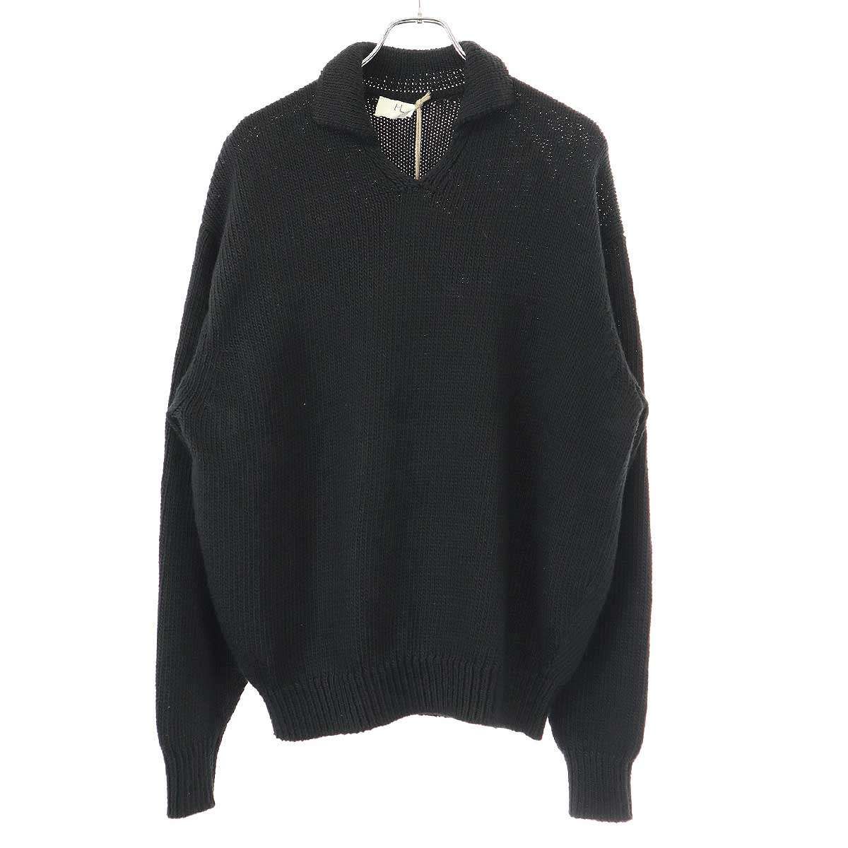 HERILL ヘリル 24SS Cotton code Skipper コットンスキッパーニット