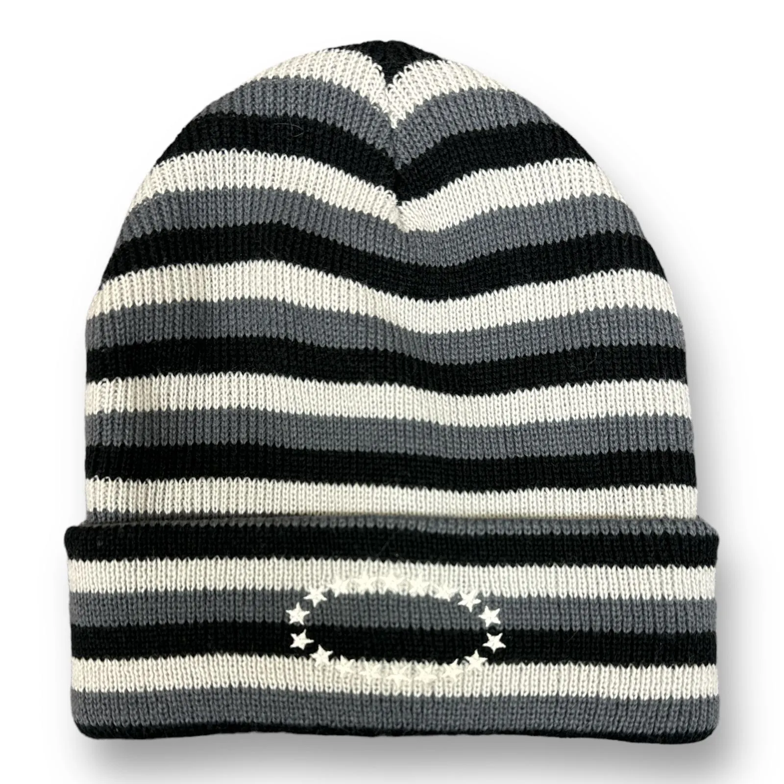 定価9020円 AFB BORDER KNIT BEANIE ボーダーニットビーニー ニット帽