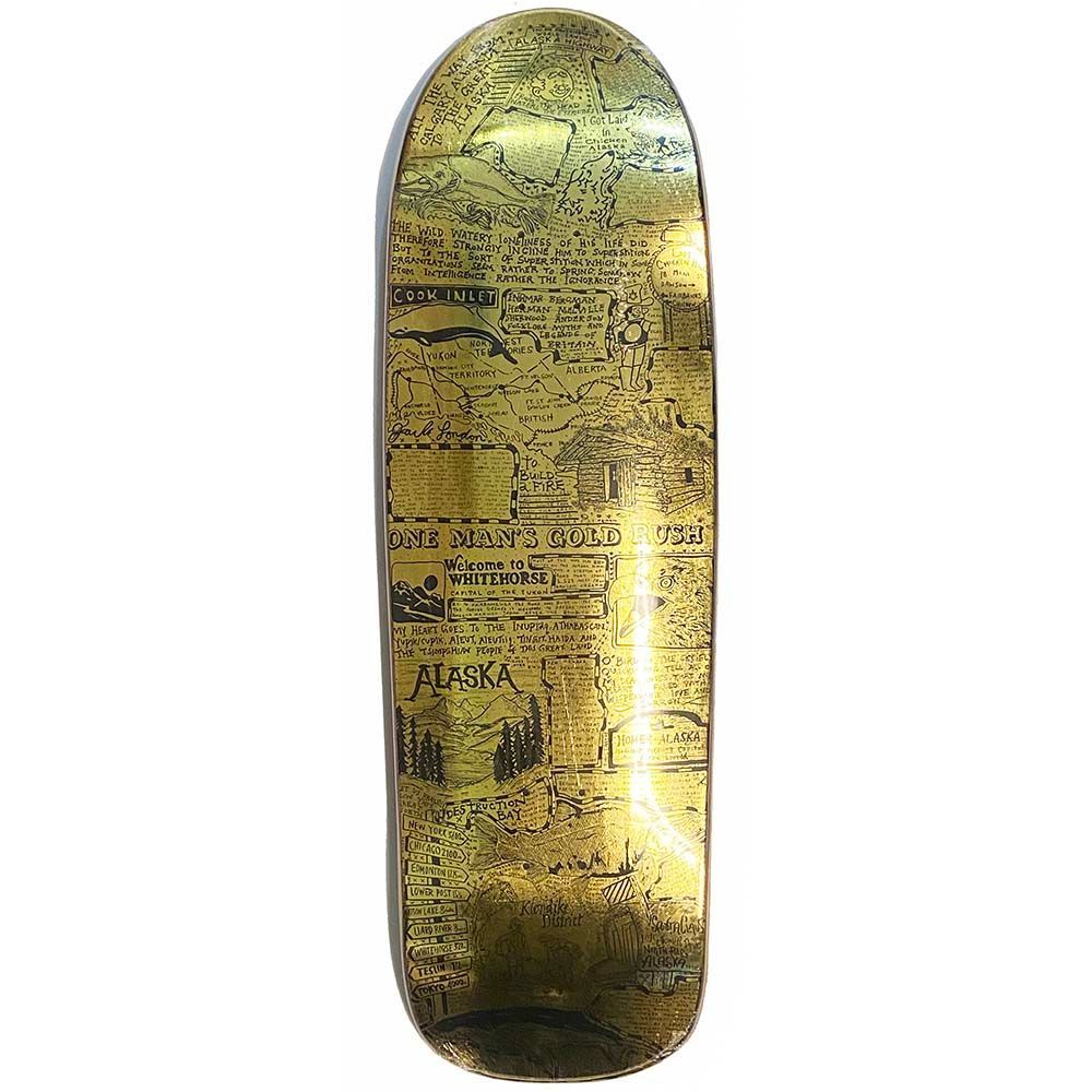 2025SUMMER 10.0 HEROIN ヘロイン CRAIG QUESTIONS GOLDRUSH DECK デッキ クルーザーにも スケートボード|スケボー|SKATEBOARD