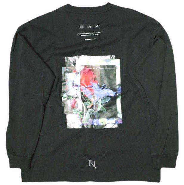 A4A エーフォーエー LILY LONG SLEEVE TEE フラワーロング