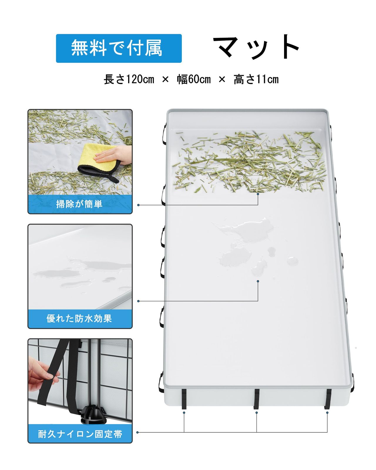 新着商品 BUCATSTATE ペットサークル ペットゲージ モルモット ケージ