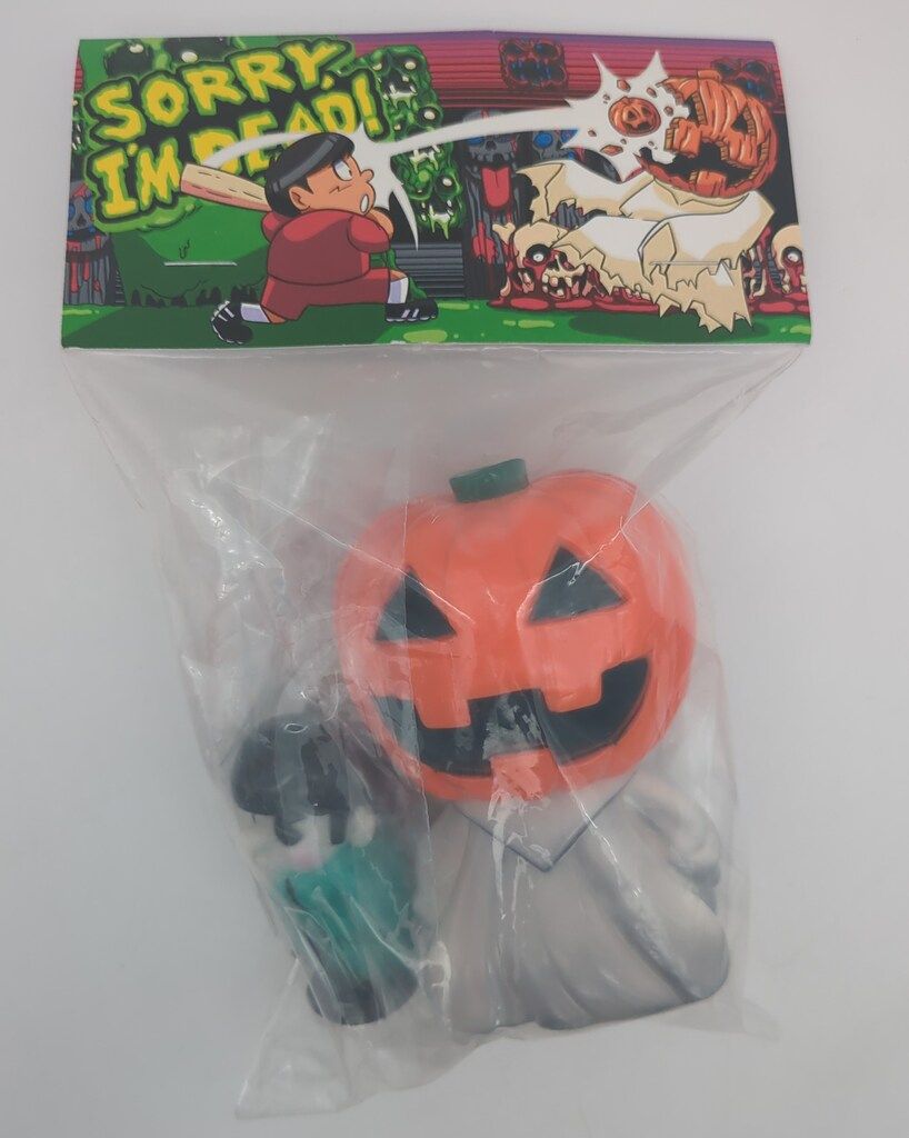 BOGXSQUAD マーク&パンプキンゴースト 橙/灰/黒/緑成型