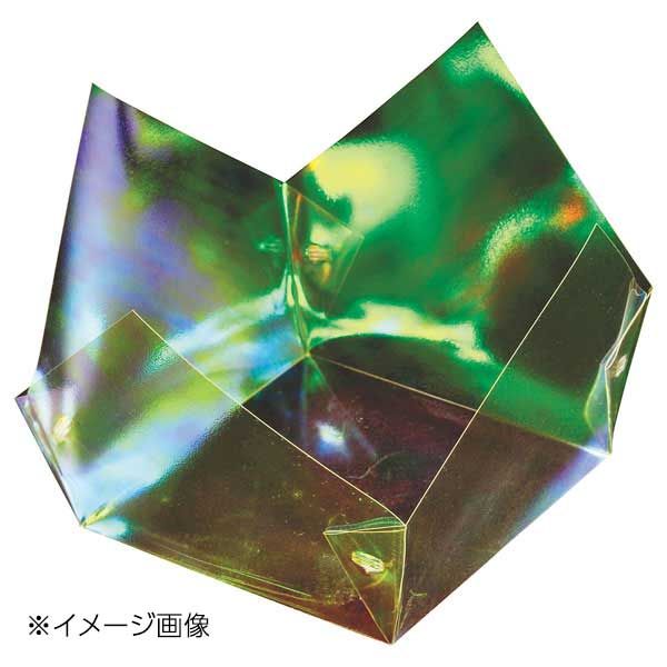 ヤマコー 用美 両面ラミ正角珍味入 オーロラ 200枚入 66308