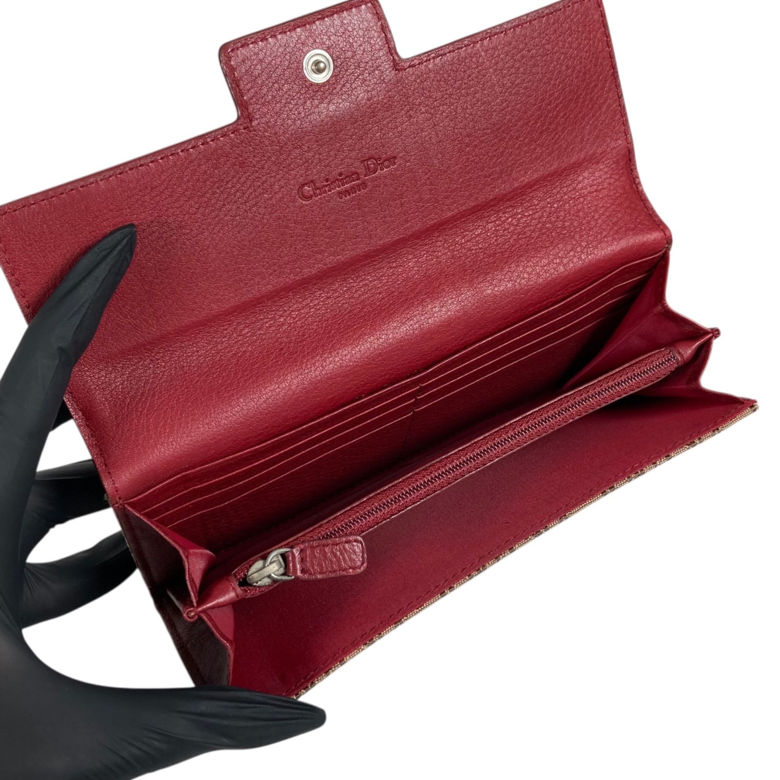 m37 Christian Dior クリスチャンディオール 財布 長財布 ストリート