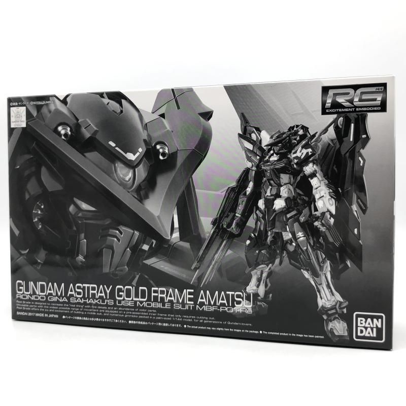 未組立 バンダイ 機動戦士ガンダムSEED ASTRAY RG 1|144 ガンダムアストレイ ゴールドフレーム天 17 240017726553