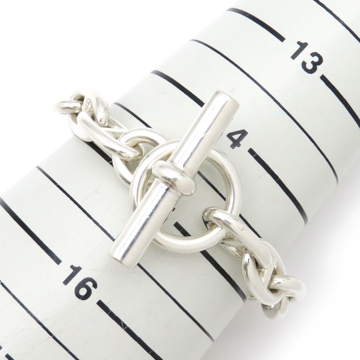 新品・直営店購入 エルメス シェーヌダンクル ブレスレット MM14 14