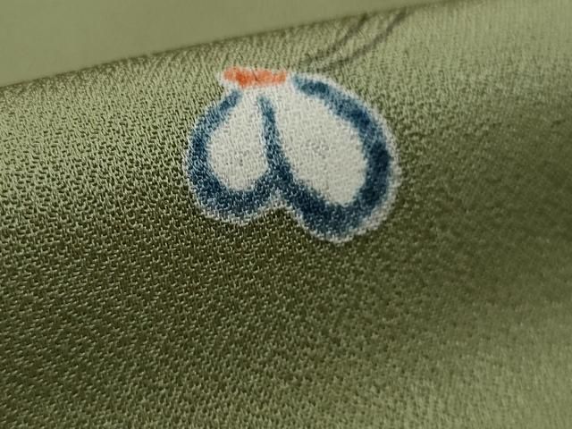 平和屋着物□リョウコキクチ R・K 小紋 舞花文 洗える着物 AAAX7166fw