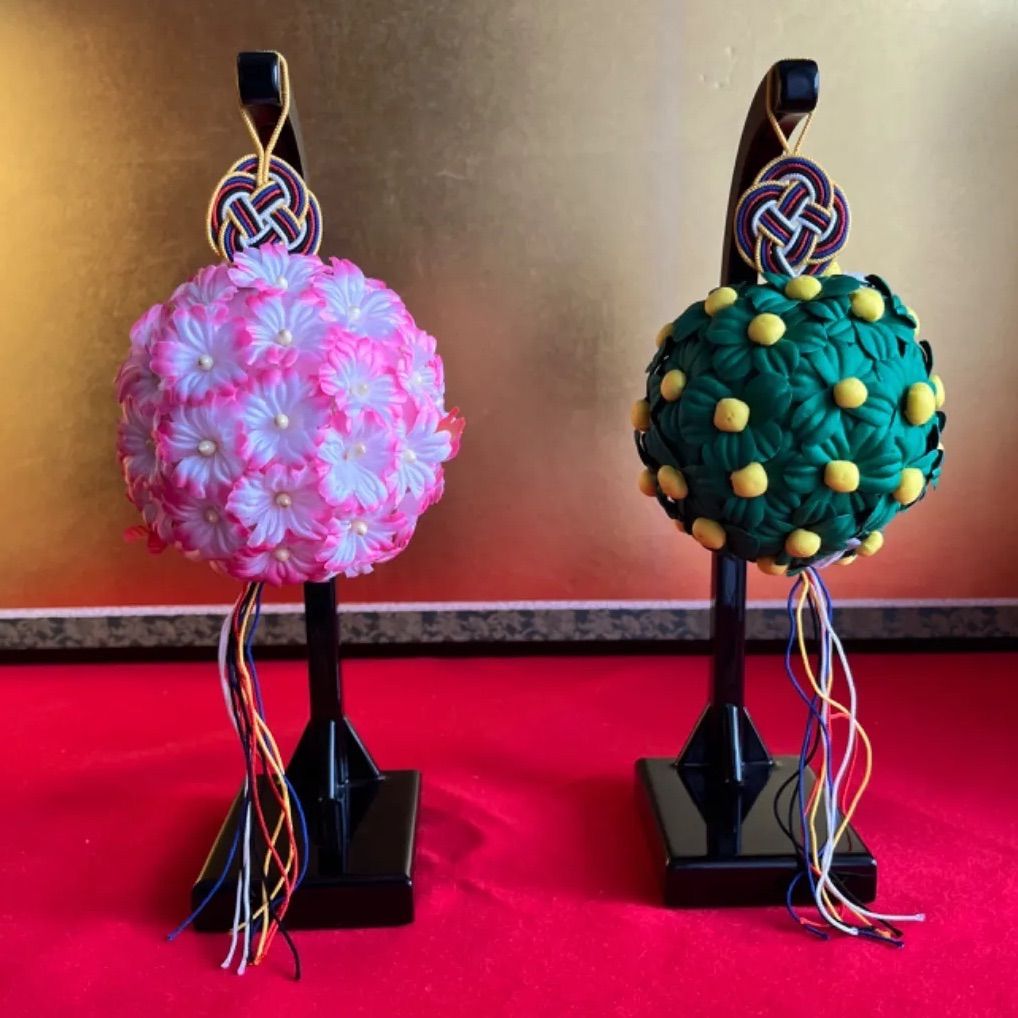 新品☆レア☆吊るし飾りの桜橘☆花玉の桜橘☆