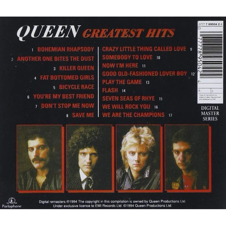 QUEEN クイーン Greatest Hits ベスト CD