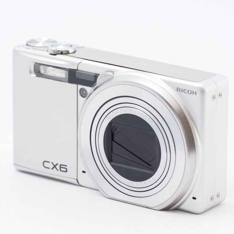 RICOH リコー デジタルカメラ CX6シルバー CX6-SL - カメラ本舗