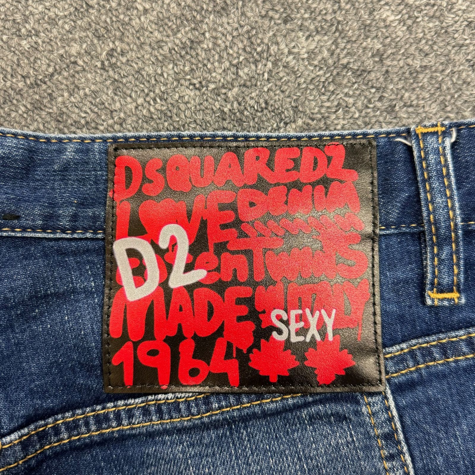 国内正規 定価96800円 Dsquared2 TIDY BIKER JEAN タディバイカー 