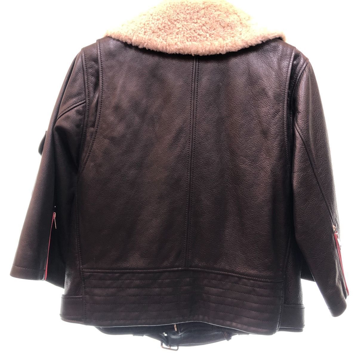 DIESEL sheep skin ダブルライダースジャケット サイズ S DIESEL sheep skin ダブルライダースジャケット サイズ S 楽天