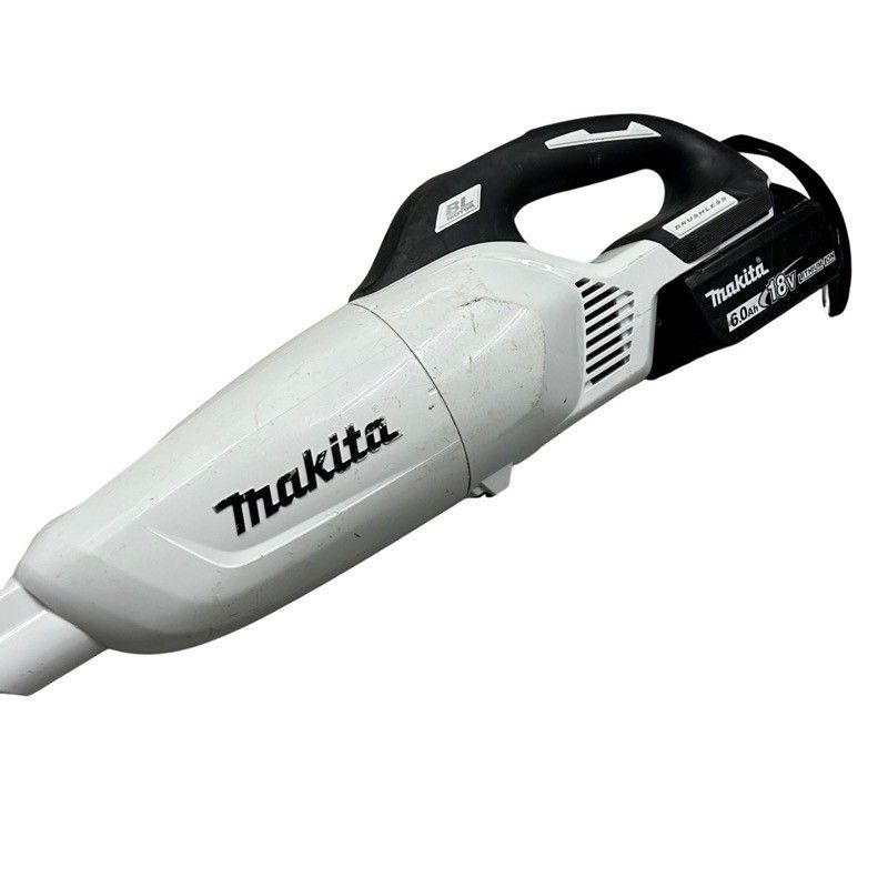 Makita - makita マキタ 充電式クリーナー CL284FD 18V ホワイト バッテリーBL1860B ケース付属 掃除機 【中古】 42505R18 makita マキタ 充電式クリーナー CL284FD 18V ホワイト