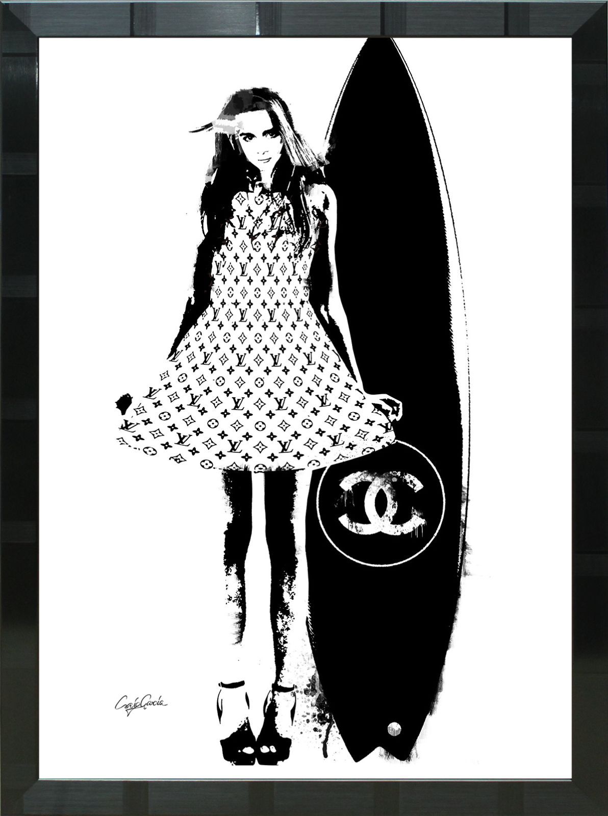 クレイグ ガルシア ブランドオマージュアート パロディアート 絵画 インテリア | A2アートポスター ia10087a2
