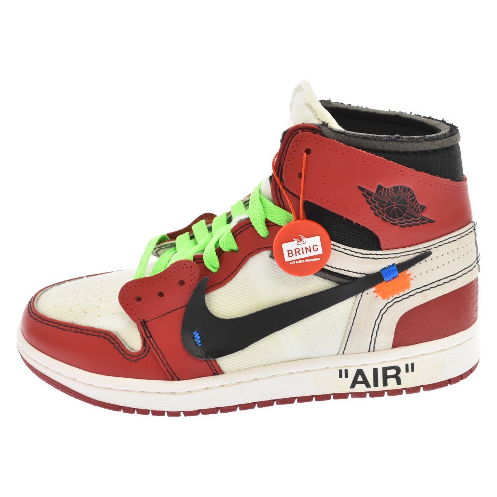 NIKE (ナイキ) ×OFF WHITE THE 10: AIR JORDAN 1 CHICAGO ×オフ