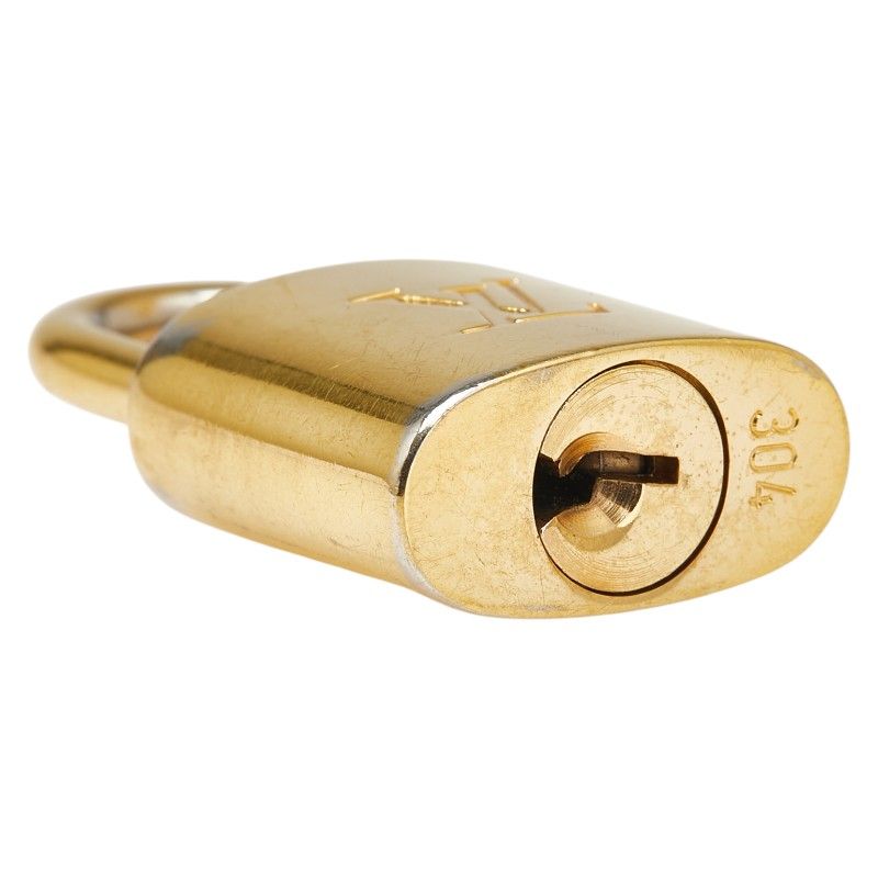 ルイ ヴィトン カデナ 南京錠 キー セット ゴールド メッキ