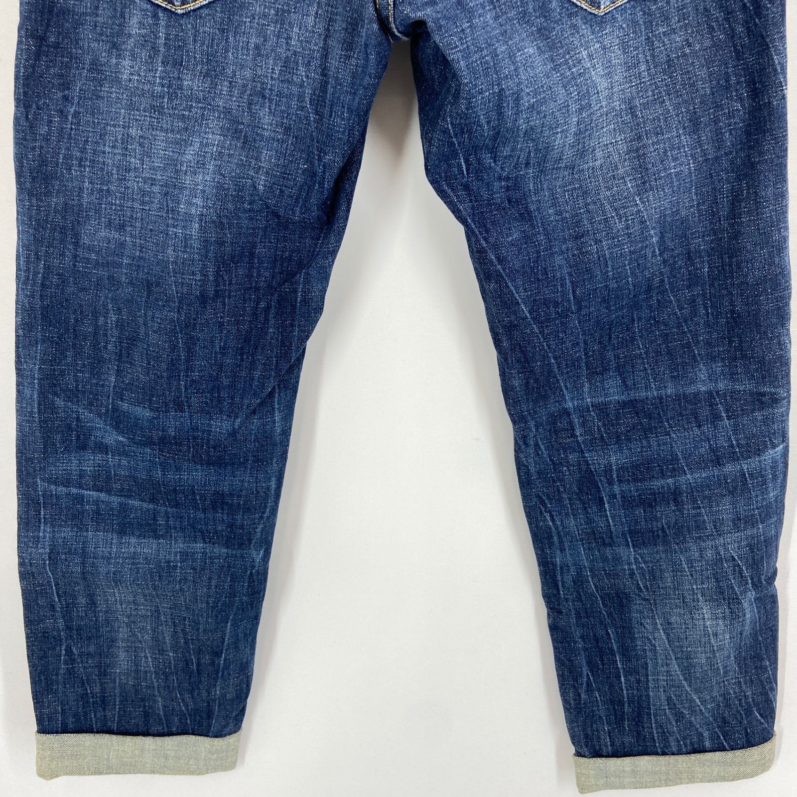 DSQUARED2 ダメージ加工 ブルーデニム ディースクエアード メンズ デニム DSQUARED2 ブランド ジーンズ