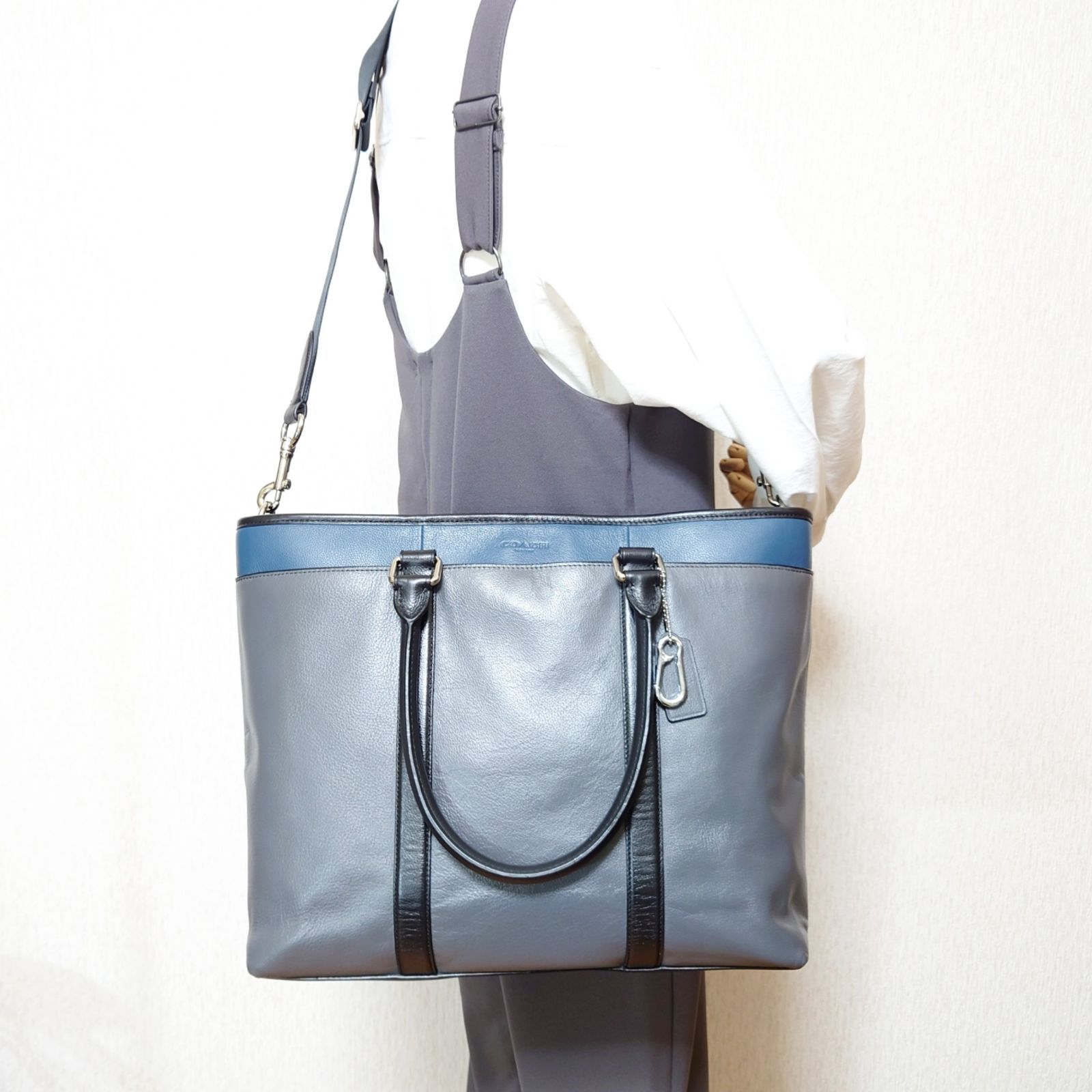 美品】COACH コーチ ビジネスバッグ 2Wayバッグ トートバッグ F57568 