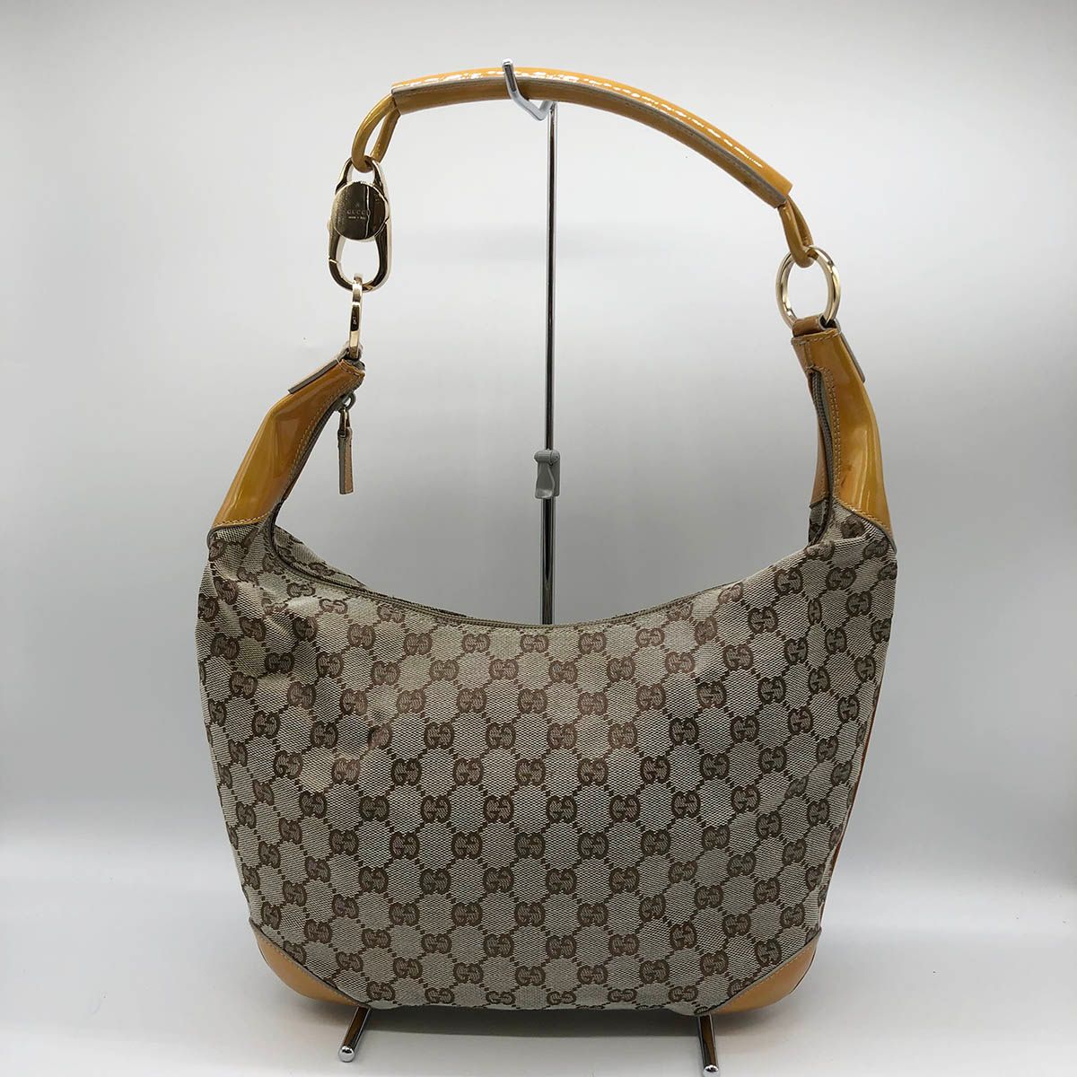 GUCCI グッチ 001 4157 GGキャンバス ワンハンドル ワンショルダー 