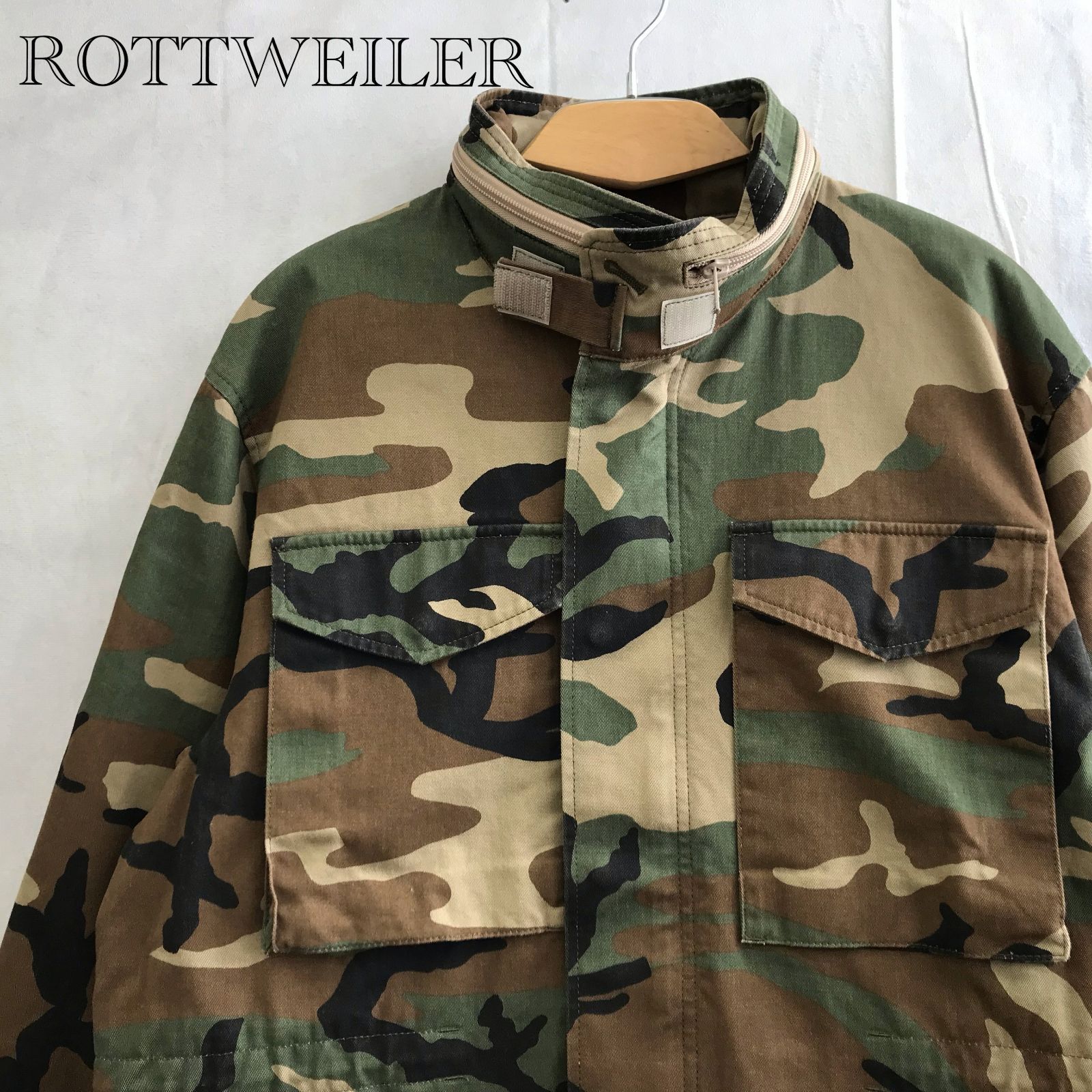 ROTTWEILER M-65 フィールドジャケット Sサイズ ロットワイラー ROTTWEILER ロットワイラー M-65 CAMO フィールドジャケット
