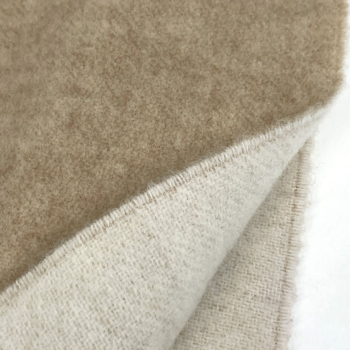 ロエベ LOEWE アナグラム マフラー ウール カシミヤ ベージュ  