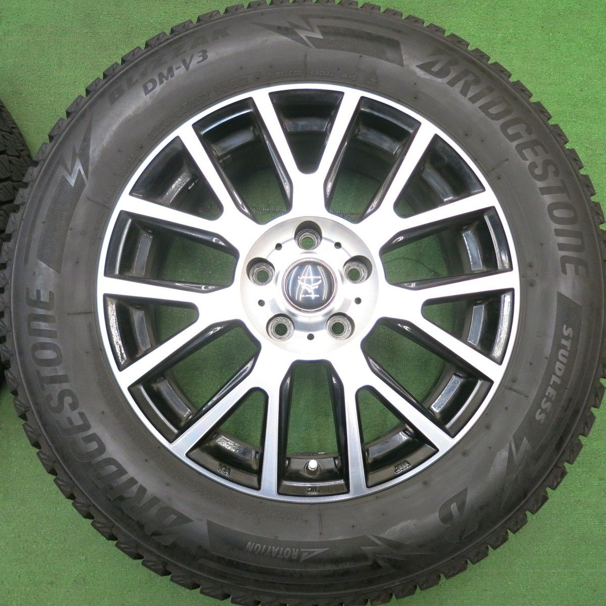 バリ溝！21年！キレイ！9分☆スタッドレス 225/65R17 ブリヂストン 