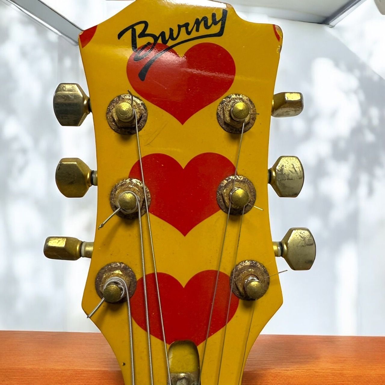 Burny MG-Jr イエローハート YH-JR hide フェルナンデス ☆送料無料 希少品 FERNANDES BURNY イエローハート YH-JR hideモデル