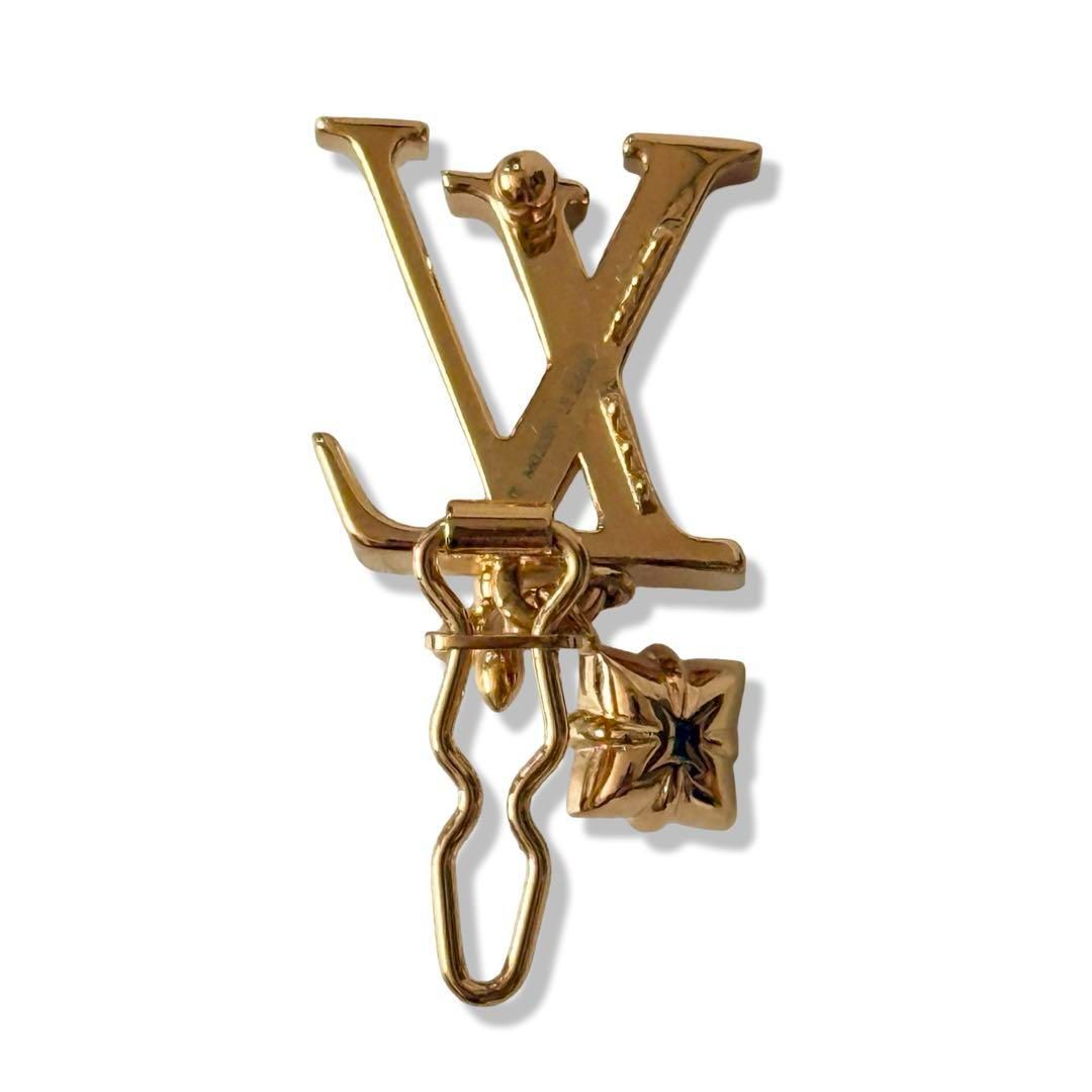 LOUIS VUITTON ルイヴィトン M02089 バレッタ ルルグラム PM GOLD ゴールド ヘアアクセ レディース DECORATOM_COM_BR